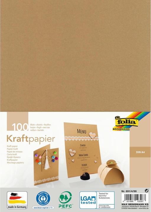Produktbild Folia Kraftpapier (120 g/m², 1 x)