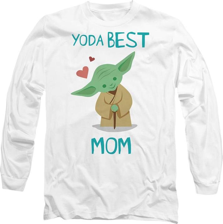 Immagine prodotto Star Wars Yoda Best Mom Maglietta Festa della Mamma Adulto Unisex (M)