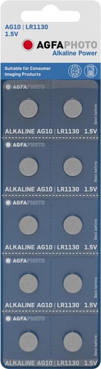 Actual product image AGFAPHOTO Alkaline Power (10 pcs., AG10)