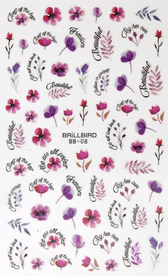 BrillBird Adesivo per unghie BB-08 (Essiccatore smalto per unghie)