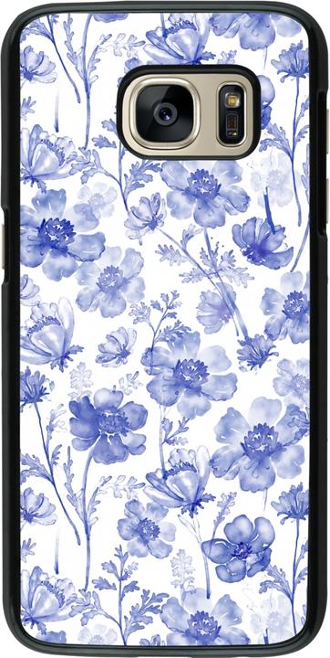 Image du produit PhoneLook Coque Spring 23 watercolor blue flowers (Samsung Galaxy S7)