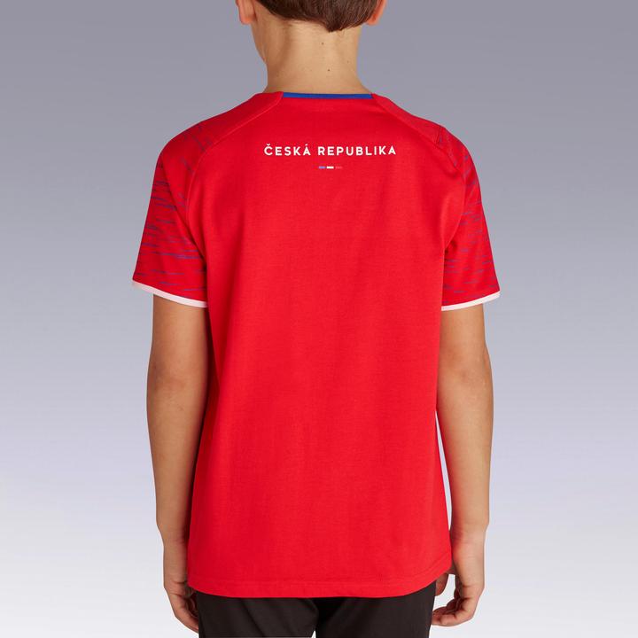 Actual product image Kipsta Football Shirt FF100 Czech Republic Kids (5, 6)