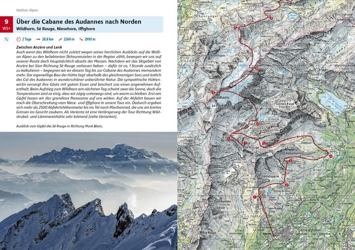 Produktbild Skitouren-Erlebnis Schweiz (Deutsch, Stephanie Heiduk, 2025)