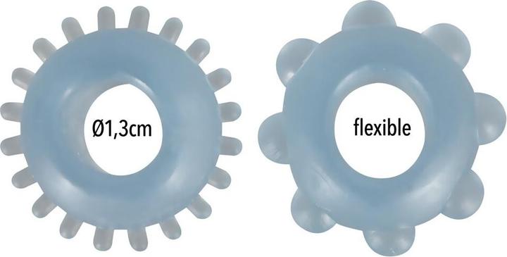 Immagine prodotto You2Toys Set di anelli per il pene (1.30 cm)