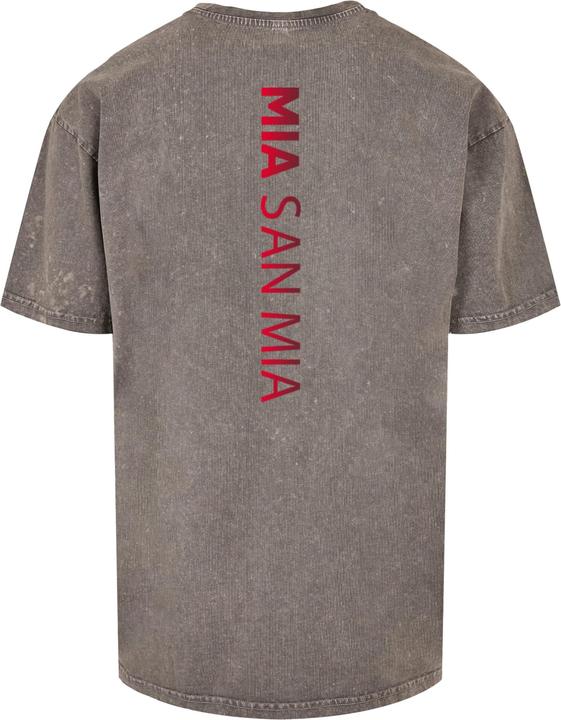 Actual product image FC Bayern München Mia San Mia V GR Acid Washed Heavy Oversize Tee - 115607 (4XL)