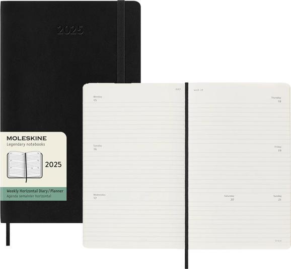 Produktbild Moleskine Wochenkalender (A5, Englisch)