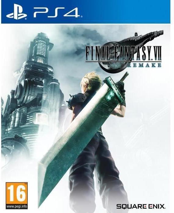Actual product image Square Enix Final Fantasy VII HD remake (PS4, FR)