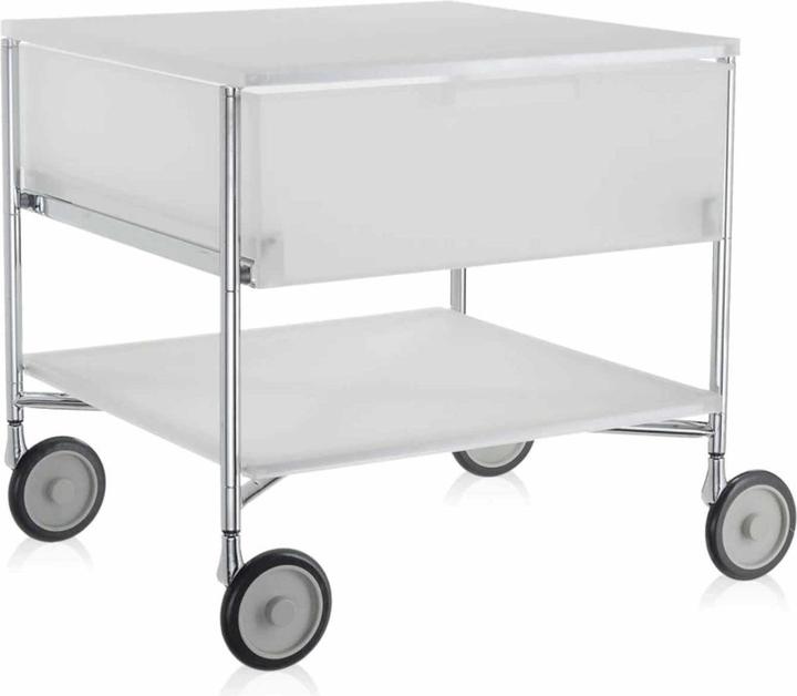 Actual product image Kartell Mobile roller container (49 x 48 x 49 cm)