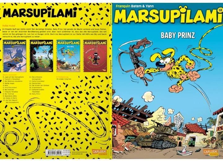 Produktbild Marsupilami 18: Baby Prinz (Deutsch, Yann, André Franquin, 2020)