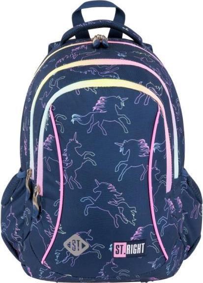Majewski 3-fach Rucksack ST. RECHTS BP-26 Traum Einhorn