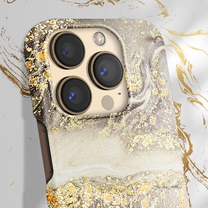 Produktbild iDeal Of Sweden Designer Hard-Cover Sparkle Greige (Apple iPhone 13 Pro)