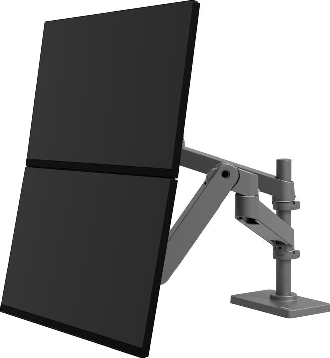 Immagine prodotto Ergotron LX PRO ARM DUAL DISPLAY STACKING darkgrey (Tavolo, 27.01")