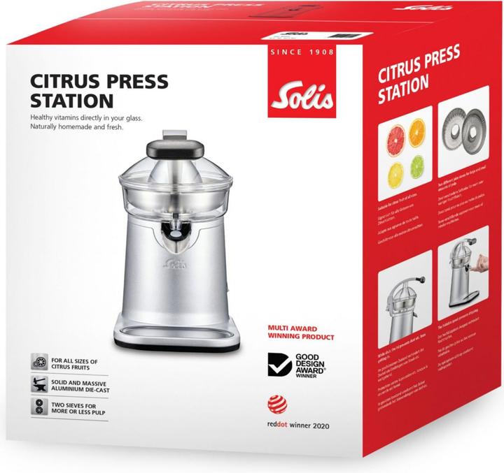 Image du produit Solis Design Citrus Press Station (Type 8454) Station presse-agrumes pour tous les agrumes