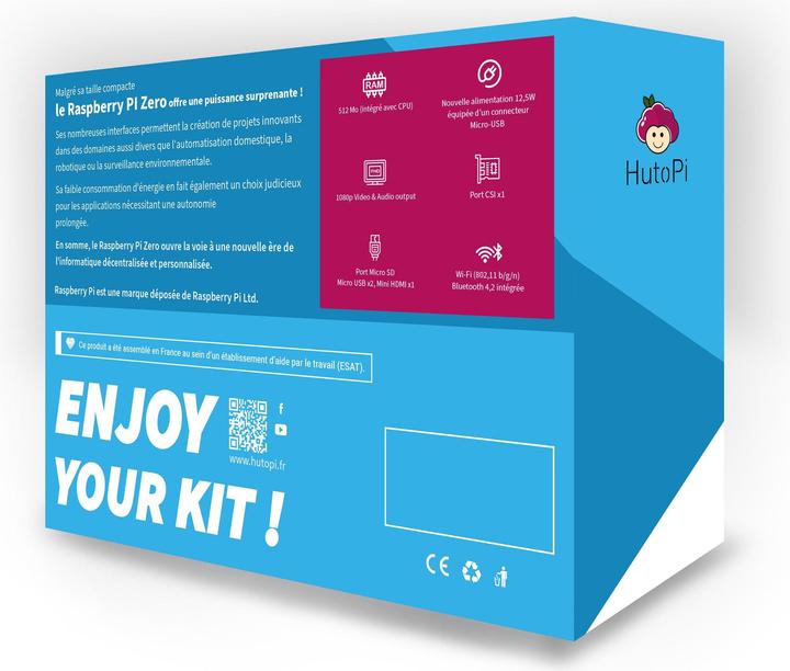 Image du produit Raspberry Pi Kit Zero W Budget