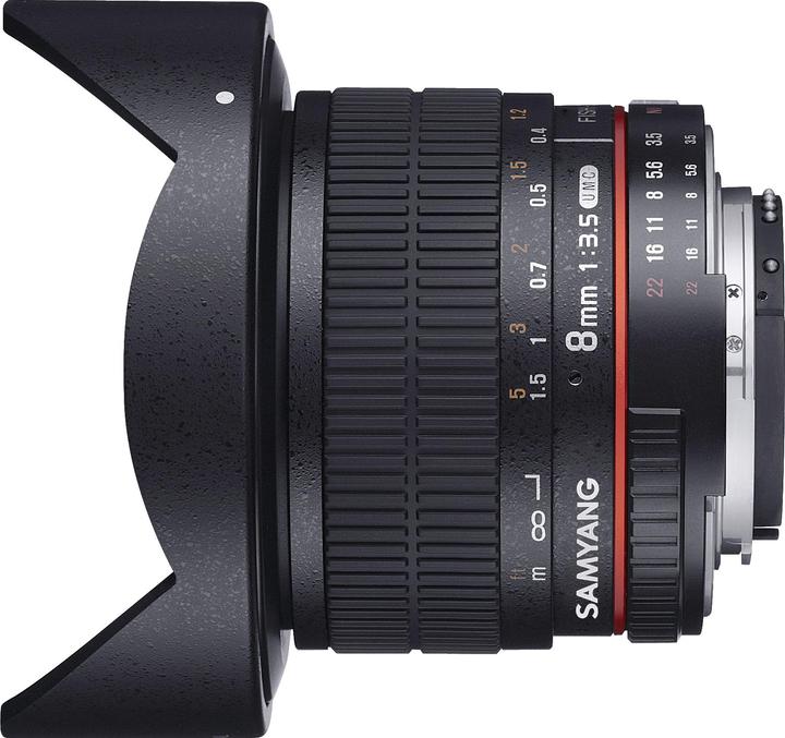 Actual product image Samyang 8mm f/3.5-22 CSII MFT (Micro Four Thirds, APS-C / DX)