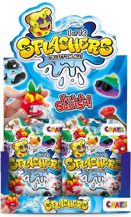 Actual product image Craze Splashers ass.