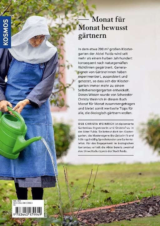 Image du produit Kosmos Geheimnisse aus dem Klostergarten (Allemand, Christa Weinrich, OSB, 2024)
