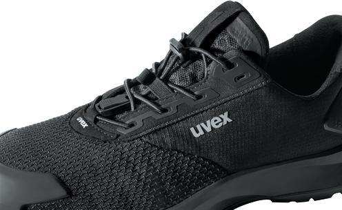Actual product image Uvex Safety uvex 1 x-craft low shoes S1 PL 68002 black width 11 size 48 (S1P, 48)