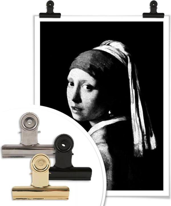Immagine prodotto Trenddeko Vermeer - La ragazza con l'orecchino di perla (40 x 50 cm)