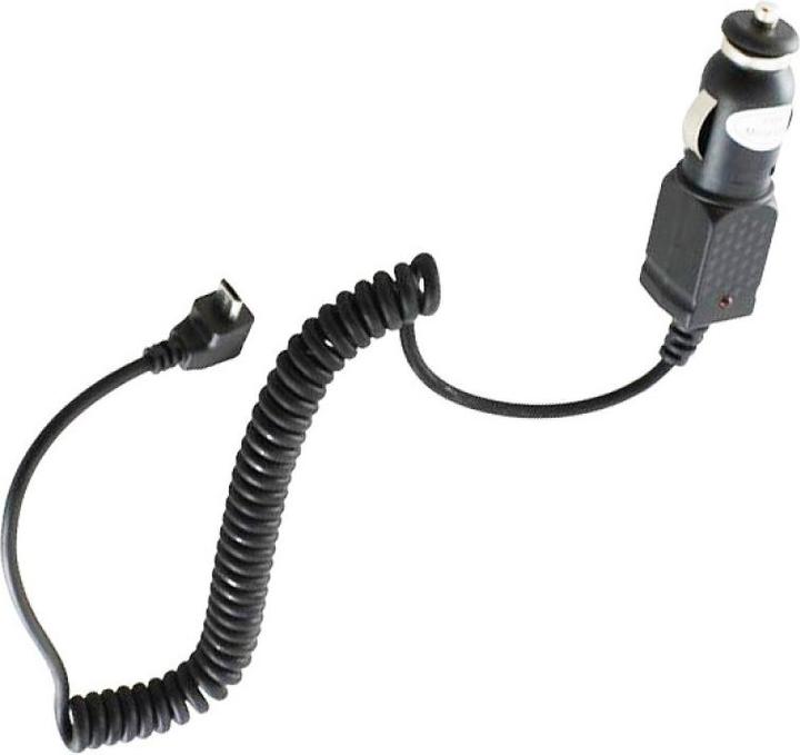 AccuCell Micro-USB Ladekabel 12 Volt mit abgewinkeltem Stecker
