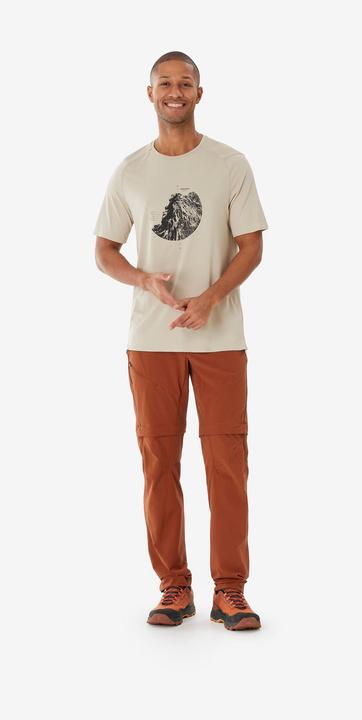 Image du produit Quechua Pantalon modulable de randonnée homme, MH500 MARRON (L)