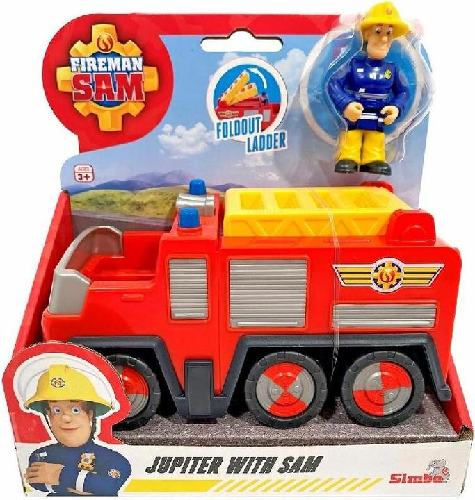 Produktbild Simba Fireman Sam Jupiter Mini Action Figure Fire Truck