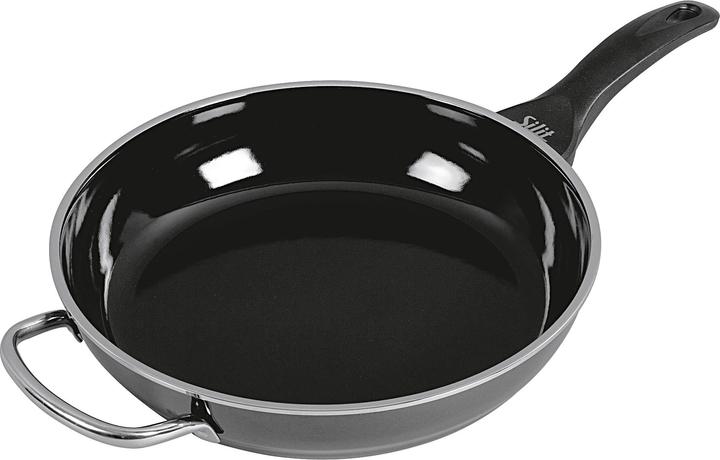 Productafbeelding Silit Koekenpan met antiaanbaklaag Hoog 26cm Professioneel Inductie Silargan (28 cm, Koekenpan, Keramiek)