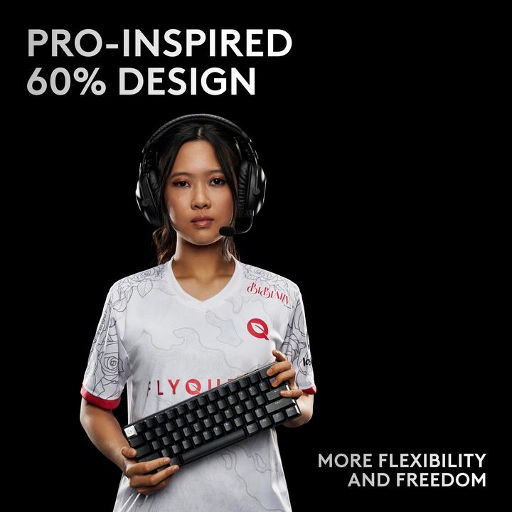 Produktbild Logitech G Pro X 60 (CH, Kabellos, Kabelgebunden)