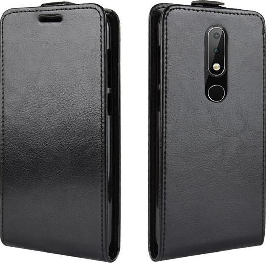 Actual product image MU Classic Crazy Horse Leather Flipcase Series (Nokia 6.1 Plus)