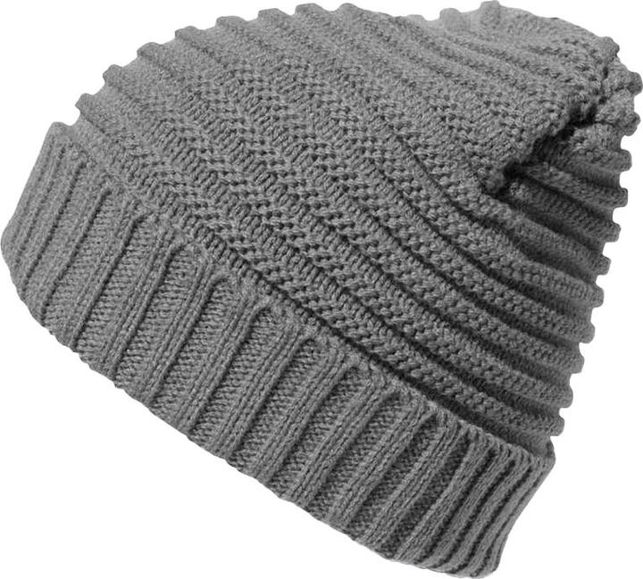 Actual product image Result Unisex Adult Braided Fleece Lined Beanie