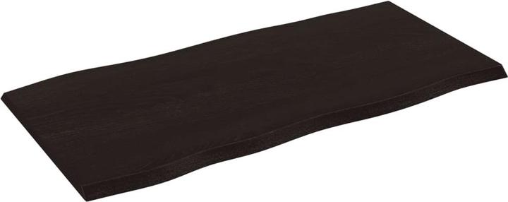 Image du produit VidaXL Tischplatte 100x50x2 cm Massivholz Eiche Behandelt (100 x 50 x 2 cm)