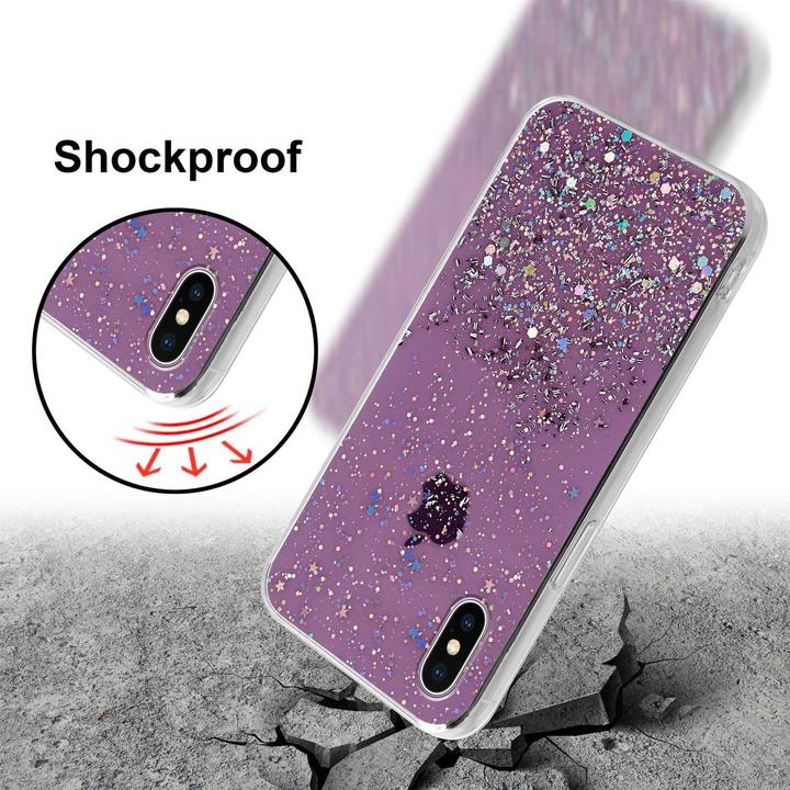 Immagine prodotto Cadorabo Copertura in TPU scintillante (Apple iPhone X)