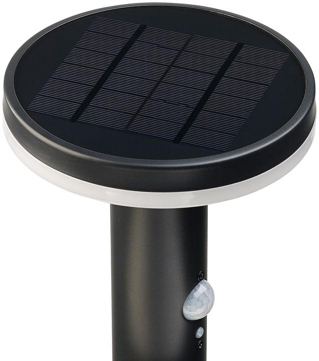Actual product image Lunartec Set of 4 Premium LED Solar Path Light with PIR Sensor and Night Light (IP44)