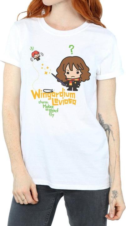 Immagine prodotto Hermione Granger Wingardium Leviosa Junior Maglietta Ampia Donna (S)