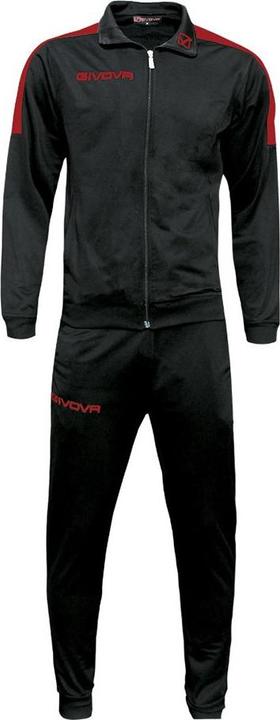 Produktbild Givova Tuta Revolution Trainingsanzug Schwarz-Rot TR033 1012 XL (XL)