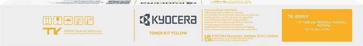 Produktbild Kyocera Toner gelb TK-8595 ca. 24.000S. TA MZ5001/MZ6001/MZ7001