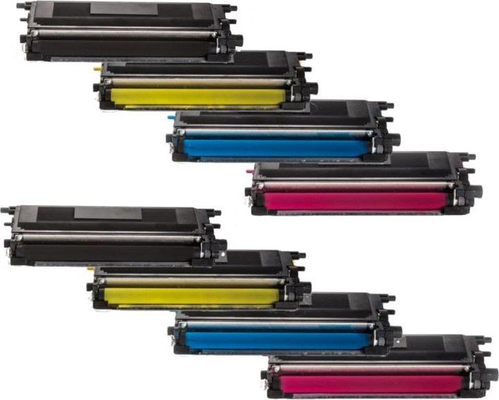 Actual product image Hermex Compatible Brother HL-4040CN toner cartridges (M, FC, C, Y)