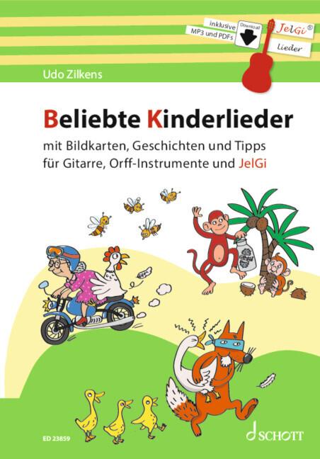 Image du produit Beliebte Kinderlieder (Allemand, Udo Zilkens, 2024)