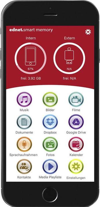 Immagine prodotto ednet memoria intelligente (Lightning)
