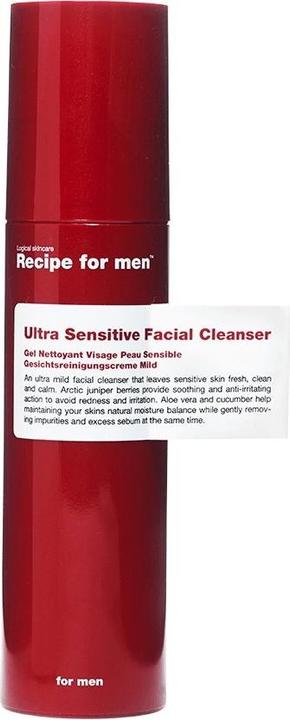 Recipe for men Facial Cleansing Cream Mild (Cleansing lotion, 100 ml)
