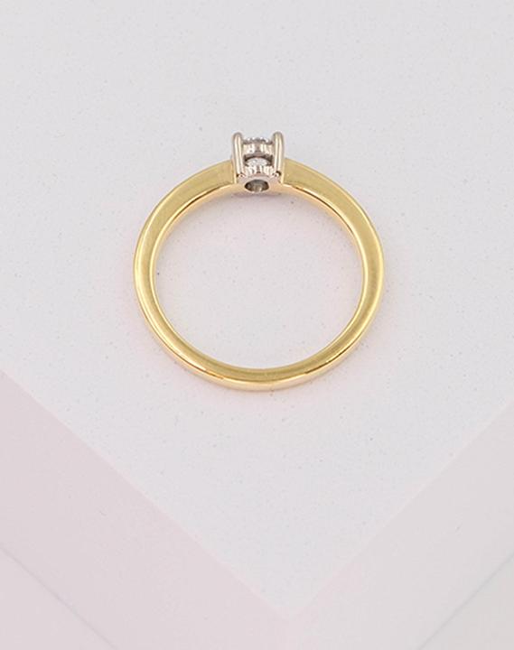Image du produit Muau Bague à 4 poignées (54, 950 Platine)