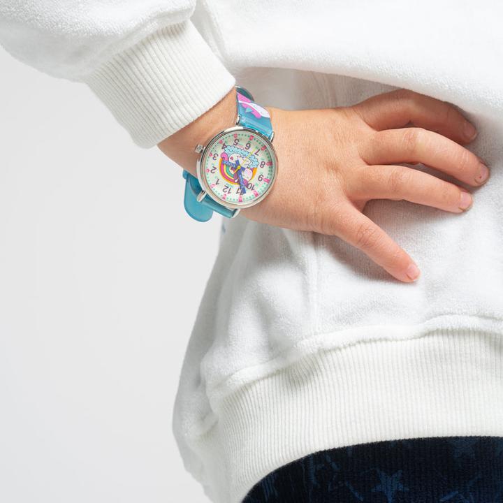 Image du produit Kiddus Professeur de temps Happy Unicorn (Montre analogique, 33 mm)
