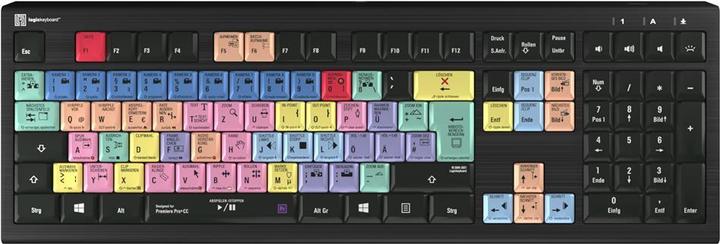 Logickeyboard Adobe Premiere Pro (DE, Kabelgebunden)