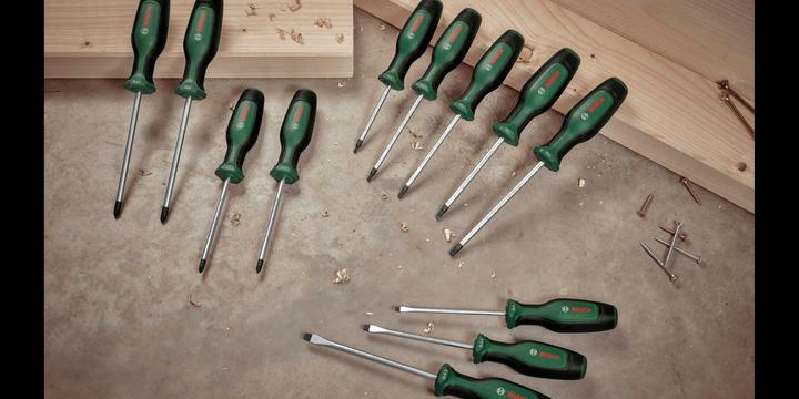 Image du produit Bosch Home & Garden Jeu de tournevis Bosch de 6 pièces avec aimant (6 pièces)