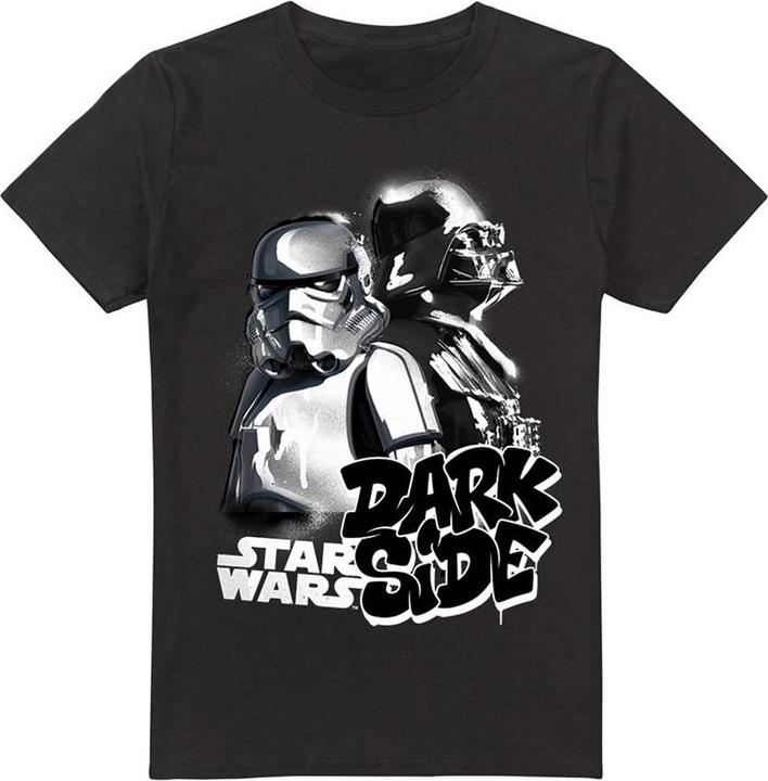 Actual product image Star Wars Mens Dark Side Duo T-Shirt (M)