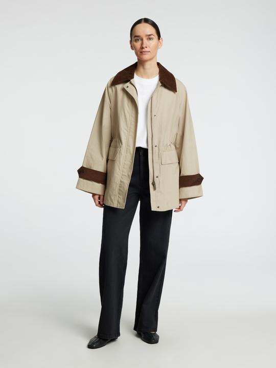 Produktbild Selected Femme Beschichtete Baumwoll Jacke (38)