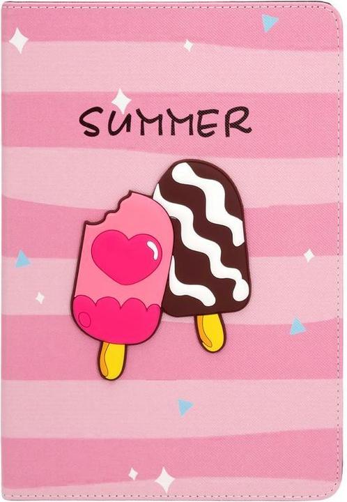 Produktbild iLike iPad 10.2 / 10.5 Tablet Case Design Ice Cream (iPad 10.2)