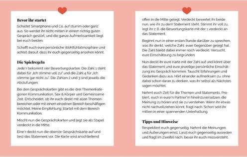 Produktbild Kartenspiel: Talk about - Das Kommunikationsspiel für Paare (Kartenspiel, Deutsch)