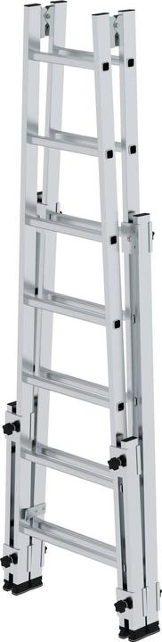Produktbild Munk Sprossen-Stehleiter treppengängig 2x7 Sprossen (Stehleiter, 210 cm)