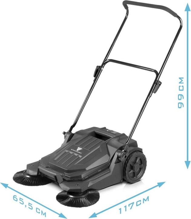 Image du produit Stahlwerk Balayeuse SL-20 ST avec largeur de balayage de 650 mm et capacité de 20 l